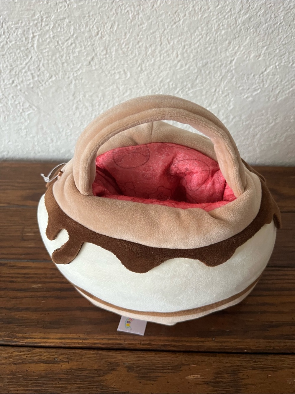 Plush Dessert Handbags Duo - Pink & Cream - Picture 5 of 10